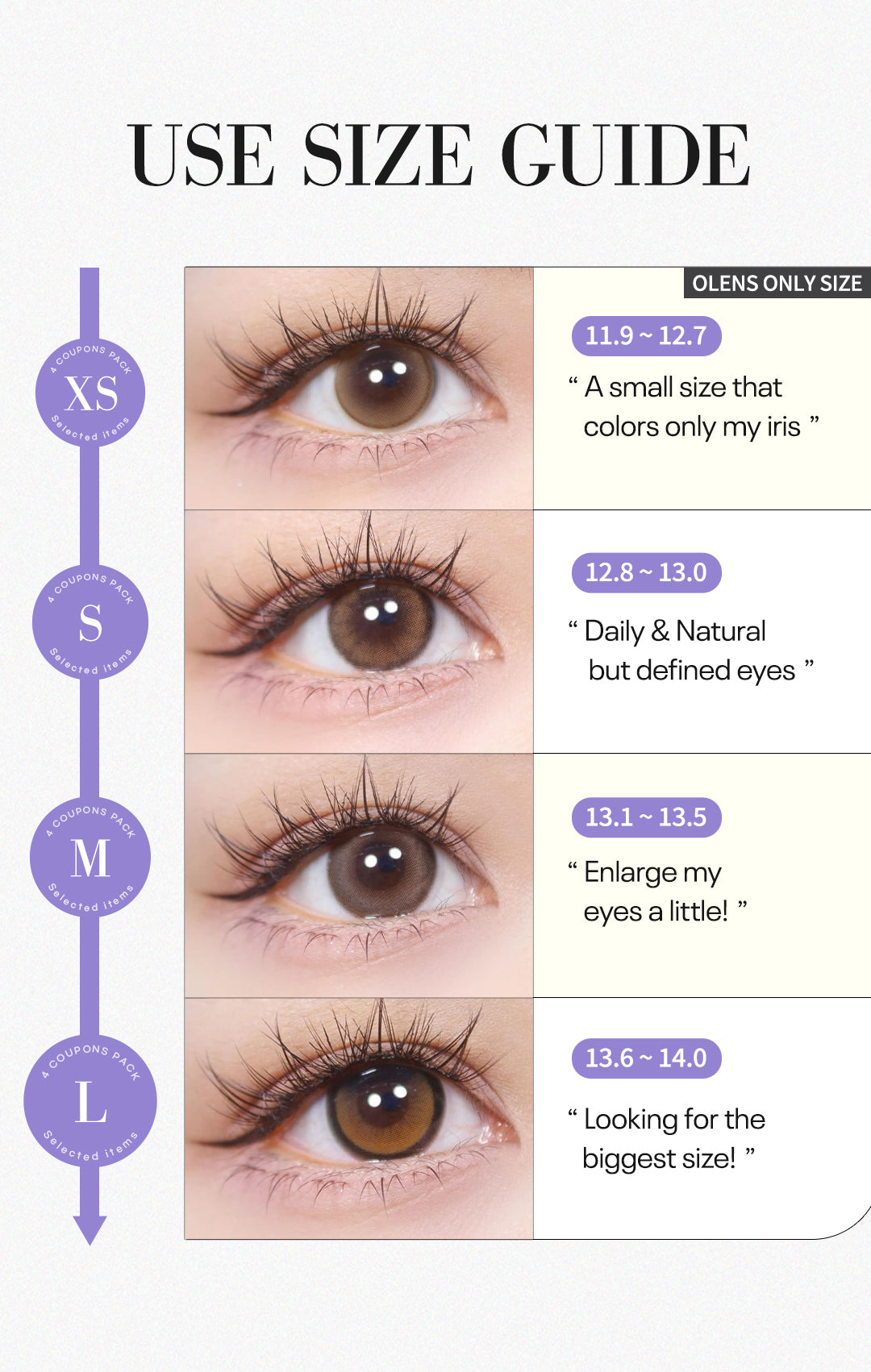 O-Lens Big Glowy Gray | Daily 10 Pairs