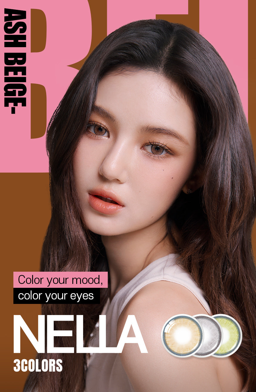 O-Lens Nella Ash Beige | Daily 5 Pairs