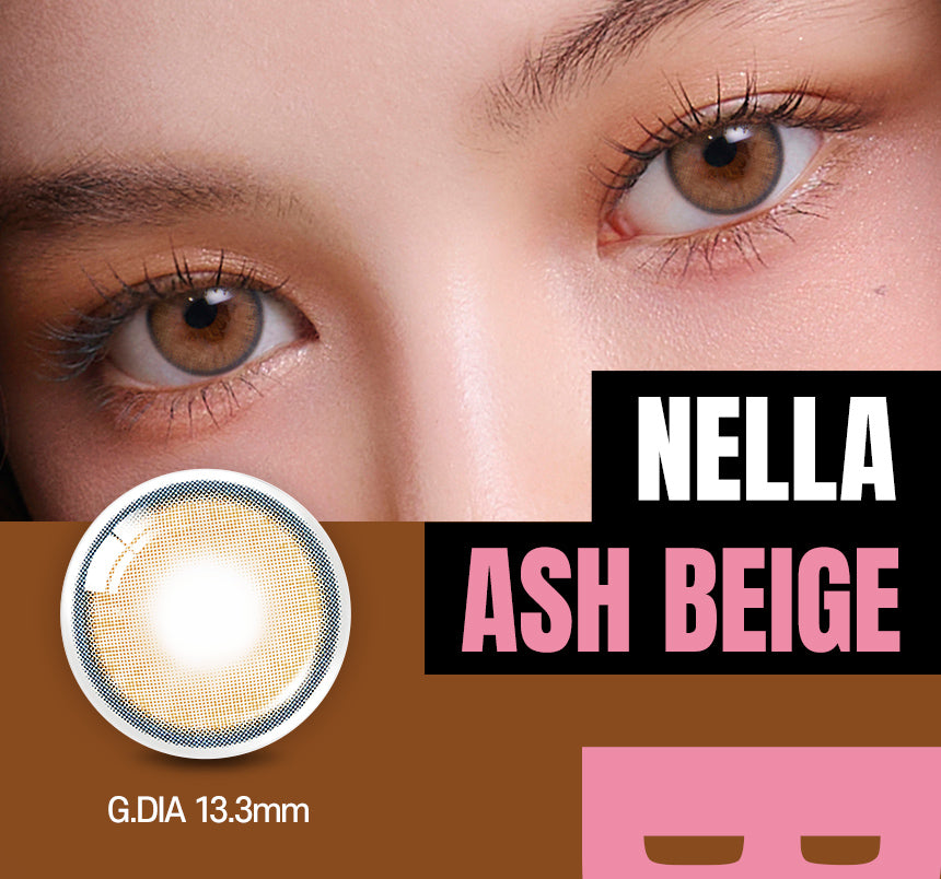 O-Lens Nella Ash Beige | Daily 5 Pairs