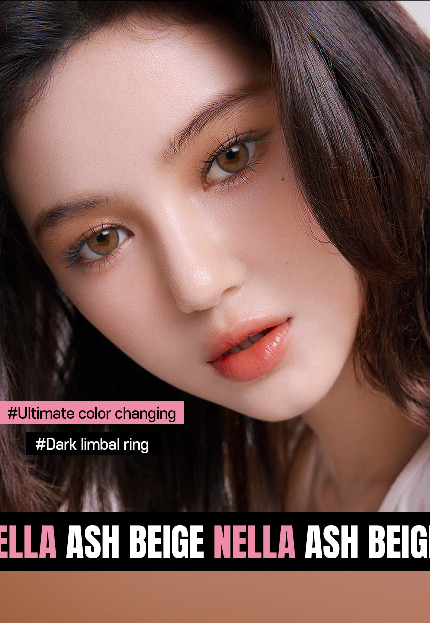 O-Lens Nella Ash Beige | Daily 5 Pairs