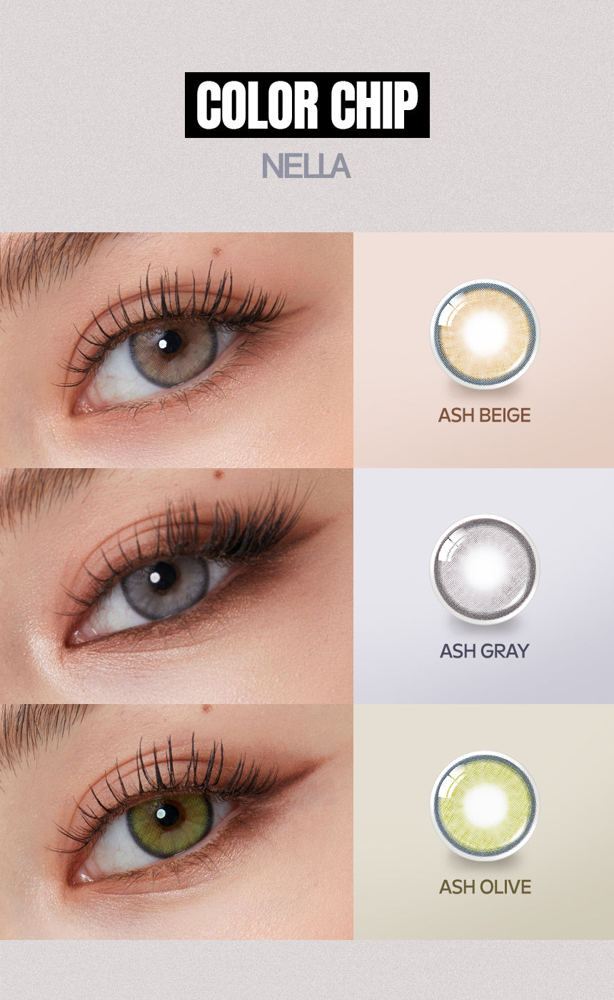 O-Lens Nella Ash Beige | Daily 5 Pairs