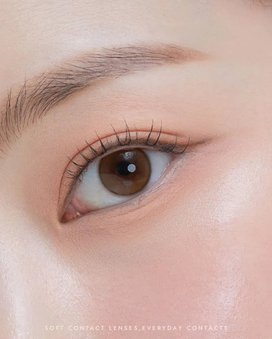 O-Lens Shine Touch Milky Brown | Daily 5 Pairs