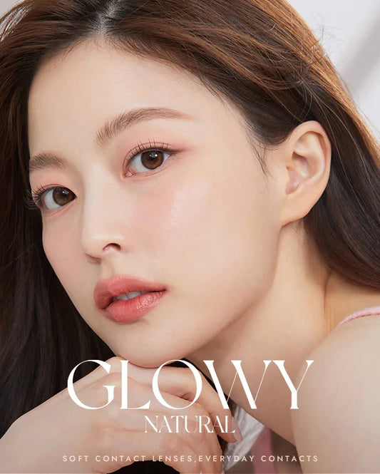 [Ready] O-Lens Glowy Natural Latte Brown | 1 Month