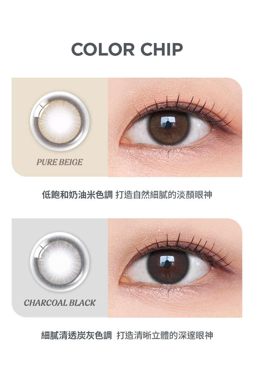 O-Lens Nudi Ring Charcoal Black | Daily 5 Pairs