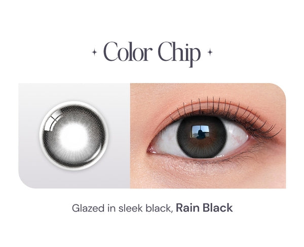 O-Lens Rain Black | Daily 5 Pairs