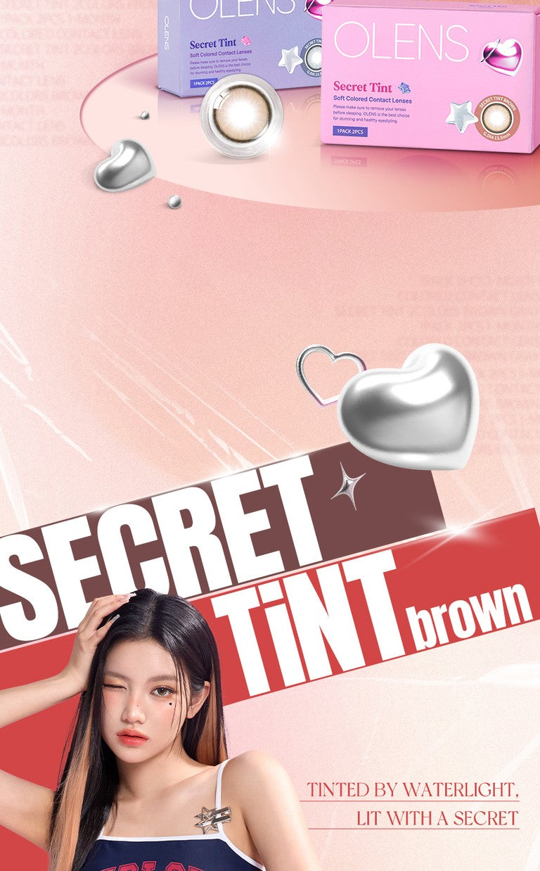 O-Lens Secret Tint Brown | 1 Month