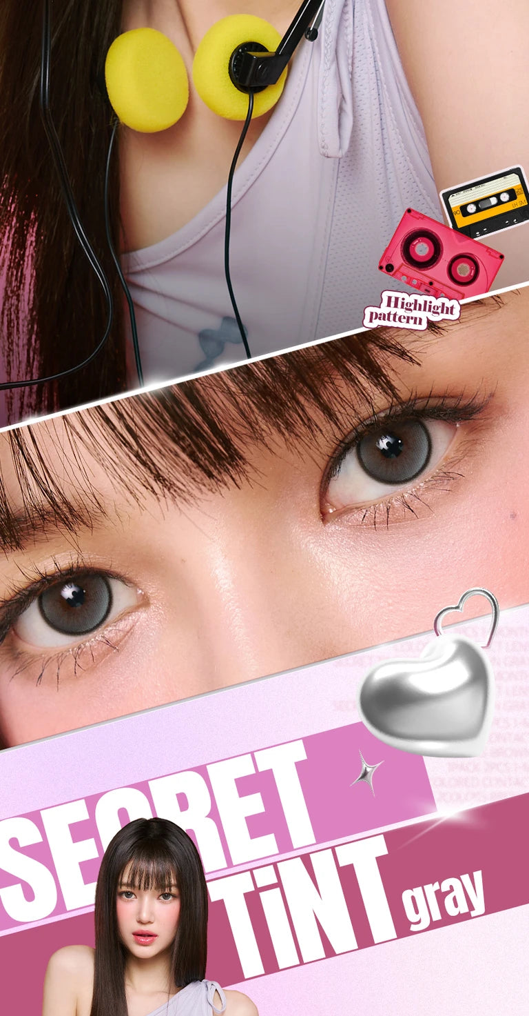O-Lens Secret Tint Gray | 1 Month