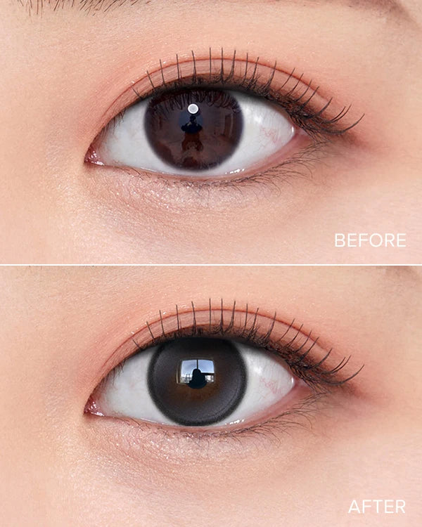 O-Lens Glowy Tear Charcoal Gray | 1 Month