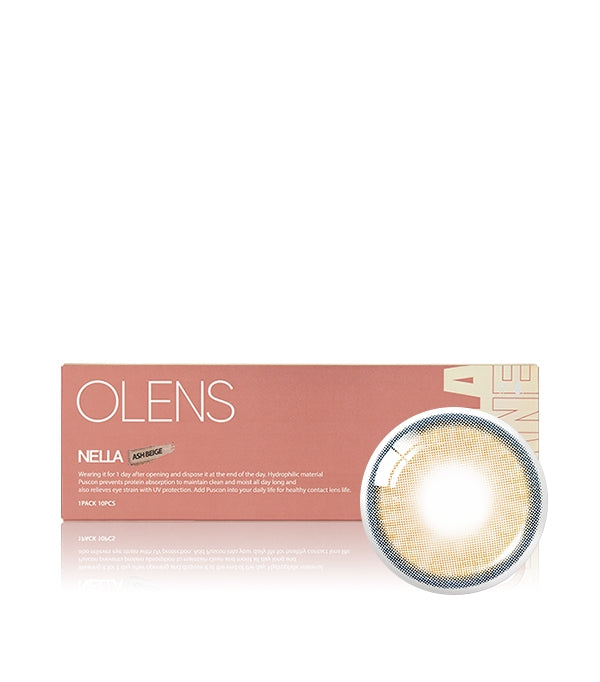 O-Lens Nella Ash Beige | Daily 5 Pairs