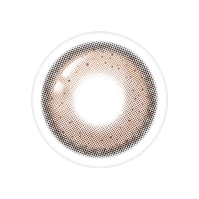 LensTown Odd I's M Plain Odd Brown | 1 Month