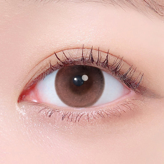 LensTown Odd I's M Plain Odd Apricot | 1 Month