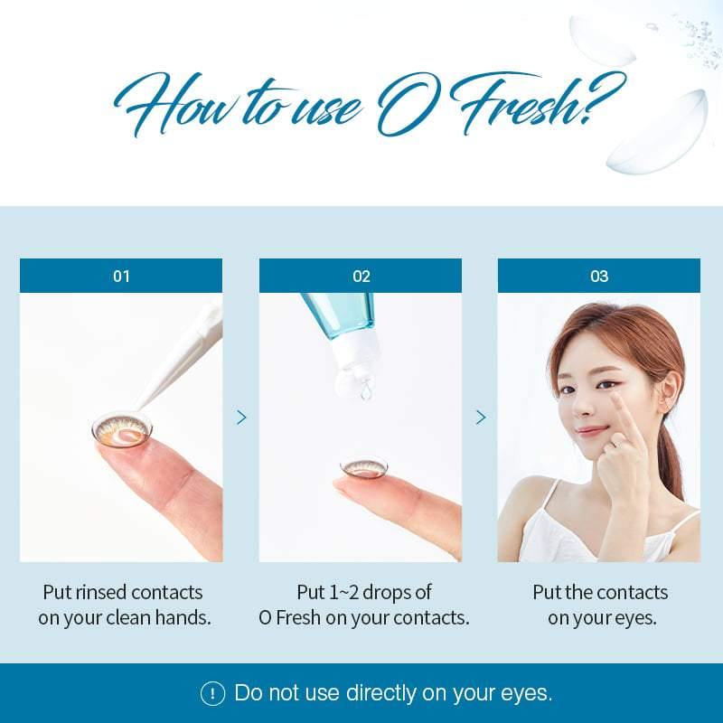 O-Lens O-Fresh Contact Lens Moist Cushion Drop 30ml - STLook