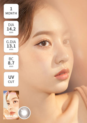Chuu Lens Aube Pie Moon Brown | 1 Month