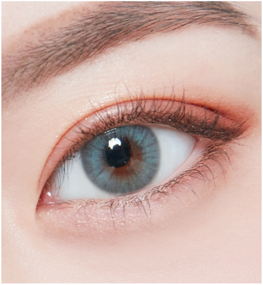 LensTown Limepalm Lime Blue | 1 Month - STLook