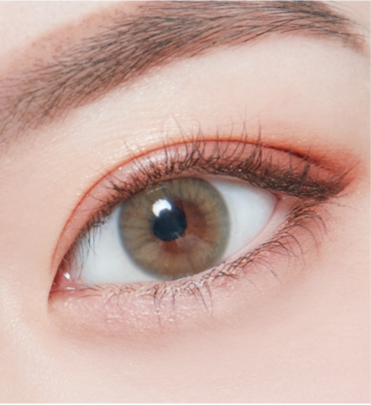 LensTown Limepalm Lime Brown | 1 Month - STLook