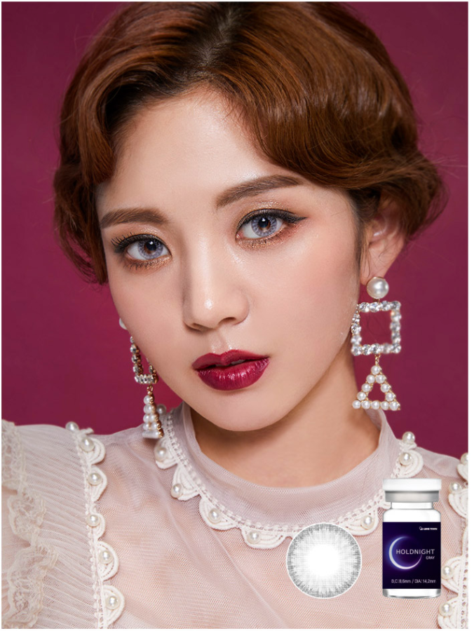 LensTown Hold Night Gray | 1 Month - STLook