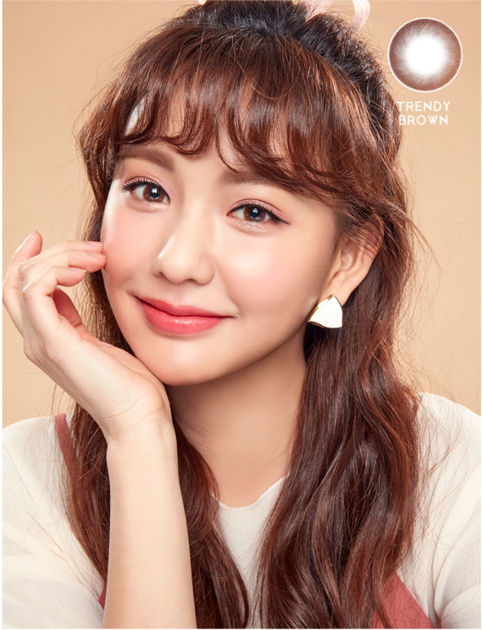 LensTown MnX Trendy Brown | 1 Month - STLook