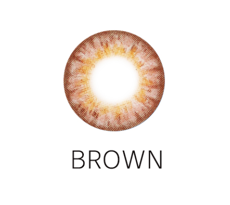LensTown Happy Holi Brown | 1 Month - STLook