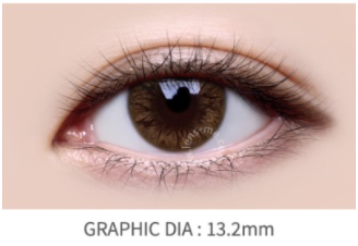 LensMe Custom Look No. 2 Brown M | 1 Month