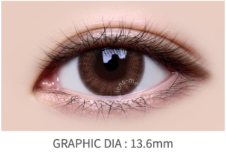 LensMe Custom Look No. 1 Choco L | 1 Month