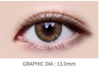 LensMe Custom Look No. 3 Brown S | 1 Month