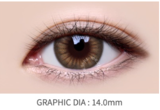 LensMe Custom Look No. 3 Brown L | 1 Month