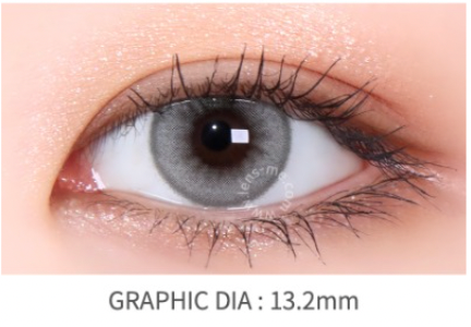 LensMe Flex Fit White Gray | 1 Month