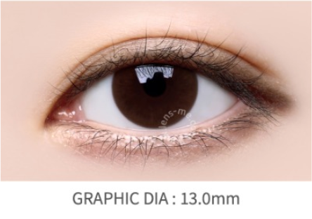 LensMe Classic Bell Choco | 1 Month