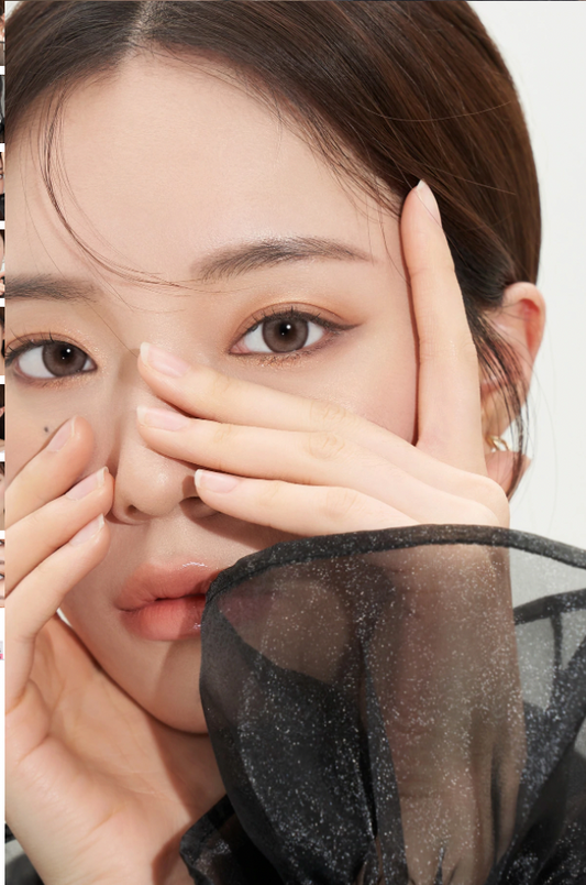 Hapa Kristin See Through Kristin 1Day Ash Brown | Daily 5 Pairs