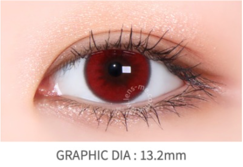 LensMe Torica Flexfit Deep Red | Astig | 1 Month