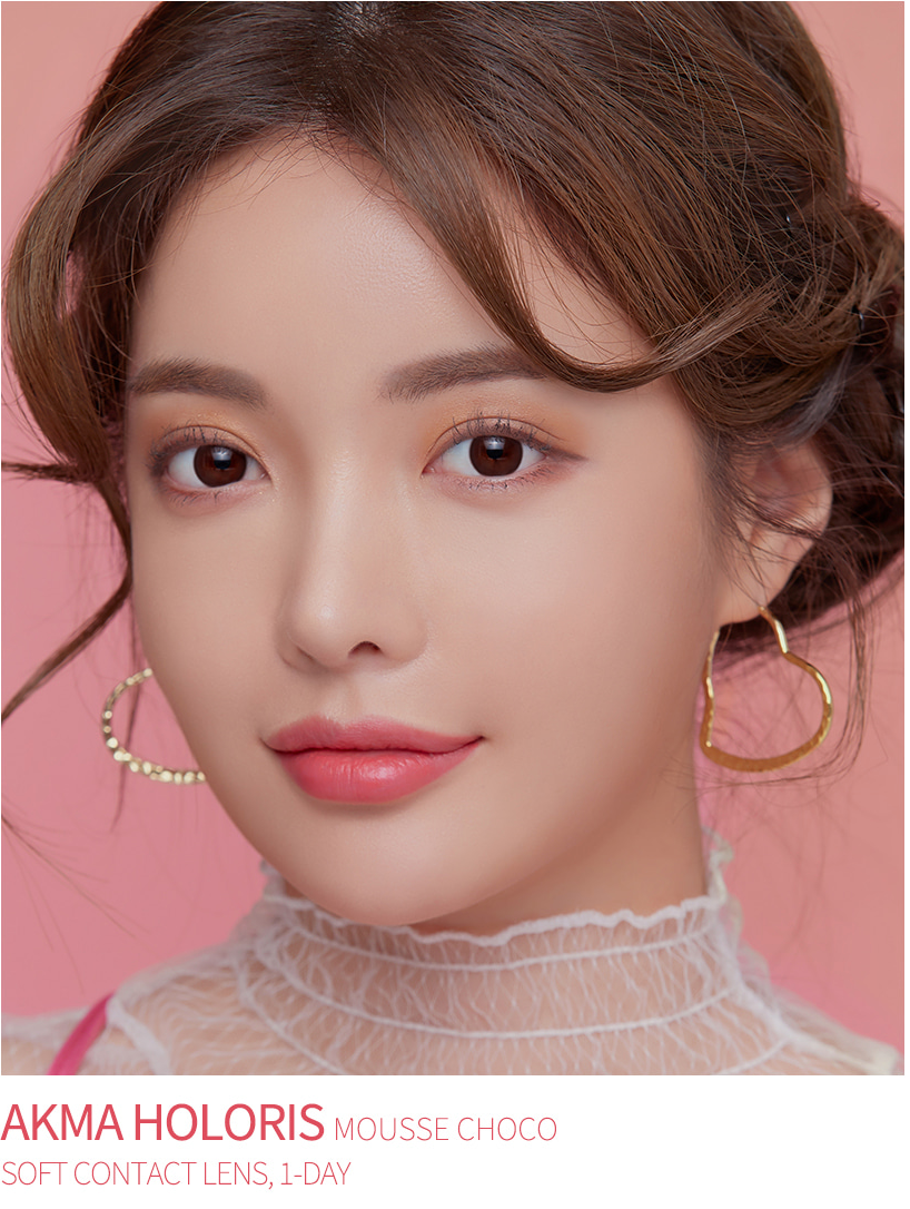 LensMe Akma Holoris Mousse Choco | Daily 15 Pairs - STLook