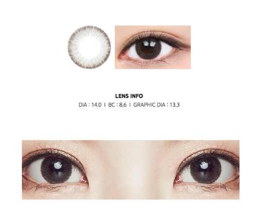 LensMe JennyBee 76 Gray | 2 Weeks - STLook