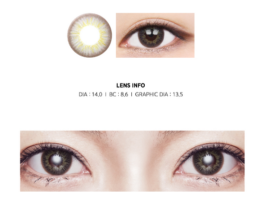 LensMe Artic 76 3Color Gray | 2 Weeks - STLook