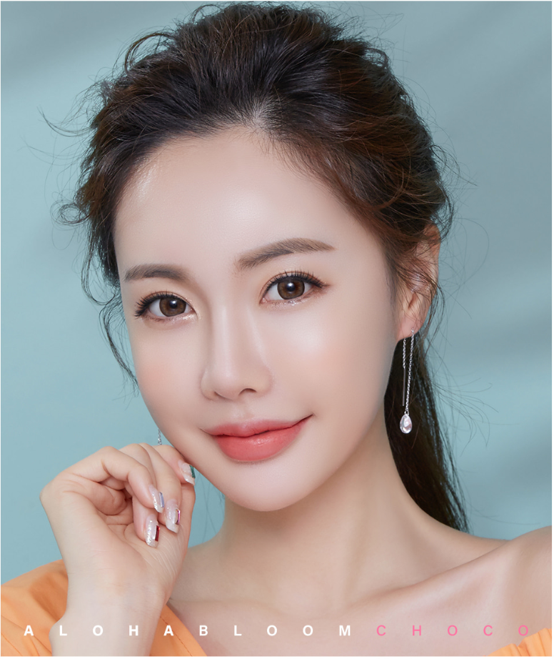 LensMe Aloha Bloom Choco | 1 Month - STLook