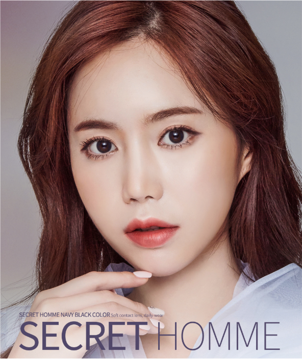 LensMe Secret Homme Navy Black | 1 Month
