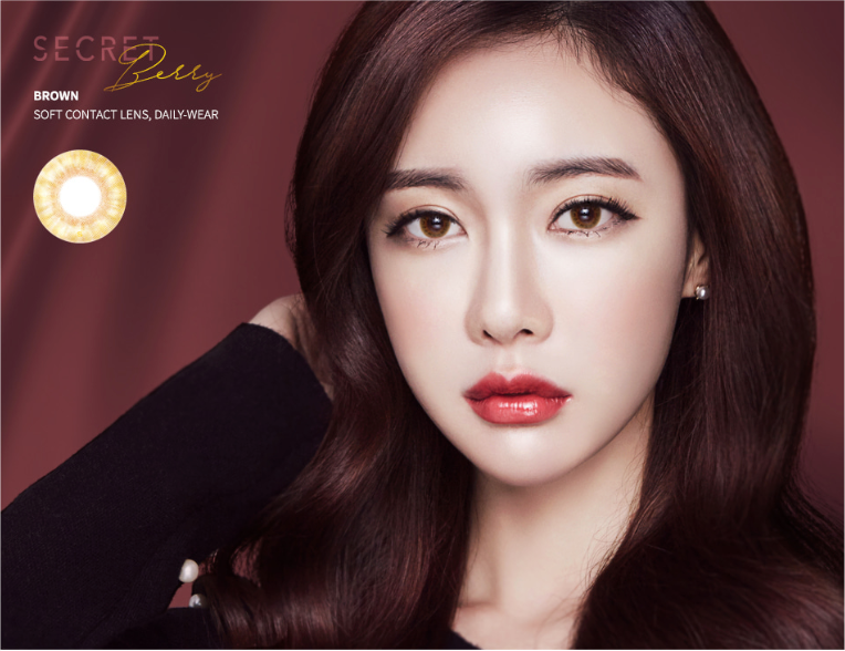 LensMe Secret Berry Brown | 1 Month