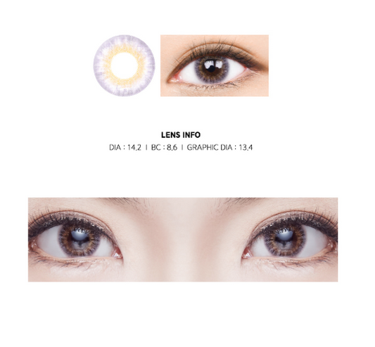 LensMe Secret Berry Violet | 1 Month