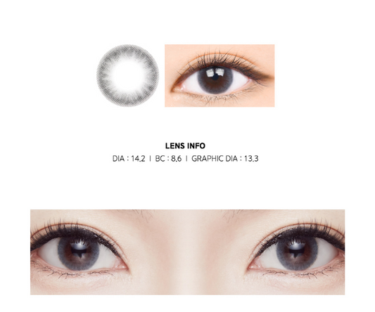 LensMe Secret Kiss Gray | 1 Month