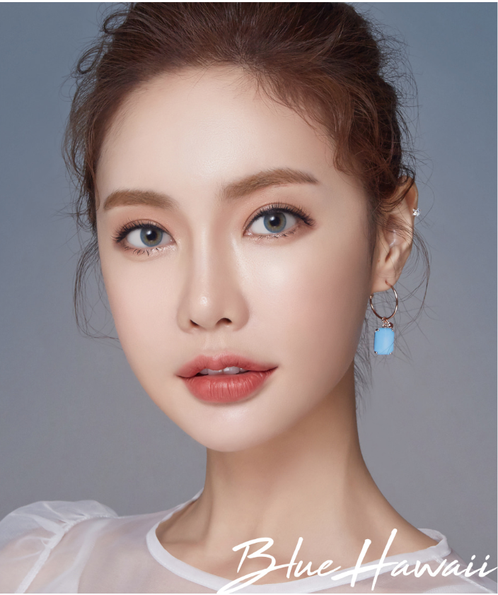 LensMe Cocktail Hologram Blue Hawaii | 1 Month - STLook