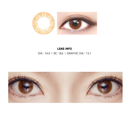 LensMe Artric 76 Brown | 3 Months - STLook