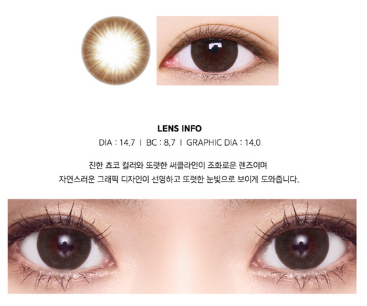 LensMe Megalook Weenin Choco | 1 Month