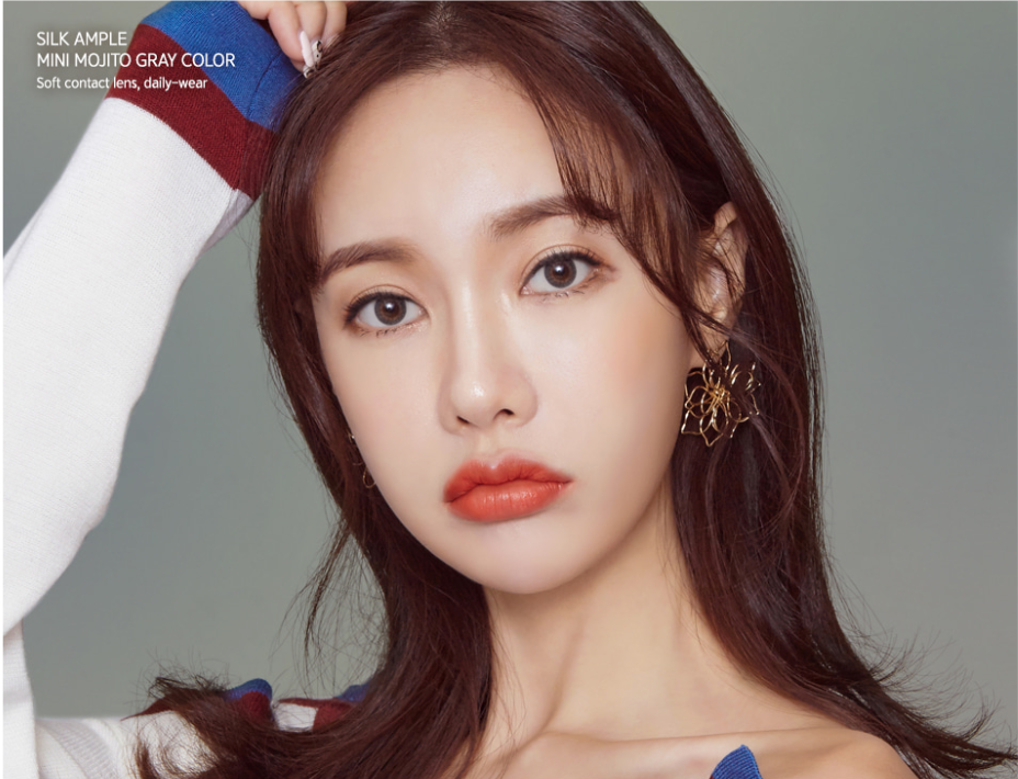 LensMe Silk Ample Mini Mojito Gray | 1 Month