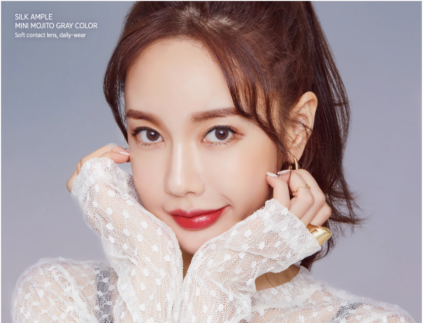 LensMe Silk Ample Mini Mojito Violet | 1 Month