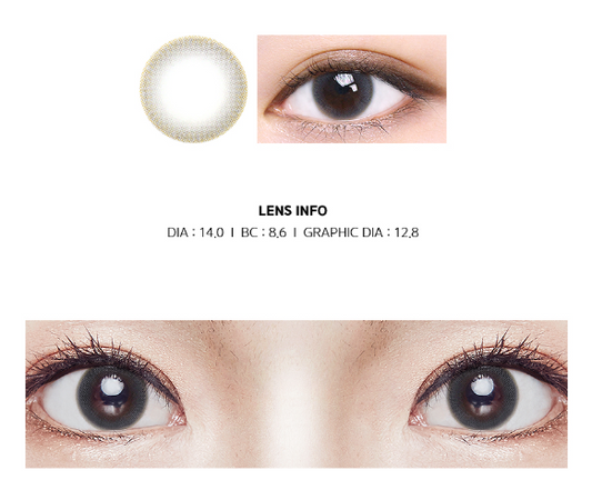 LensMe Water Ample Sand Gray | 1 Month