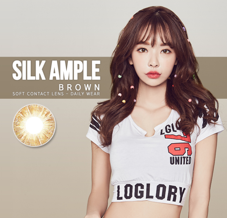 LensMe Silk Ample Brown | 1 Month