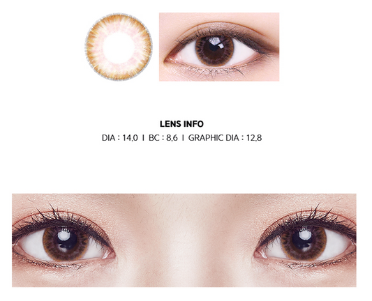 LensMe Shine Ample Brown | 1 Month