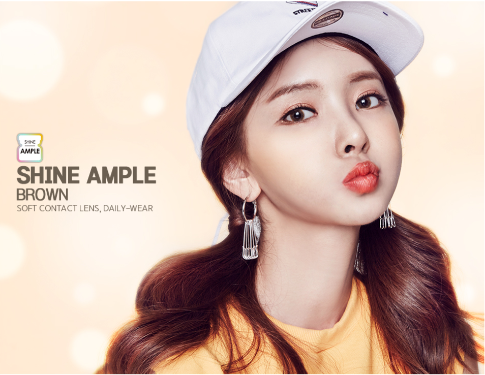 LensMe Shine Ample Brown | 1 Month