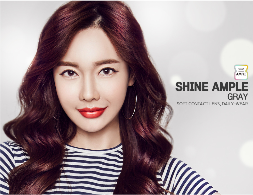 LensMe Shine Ample Gray | 1 Month