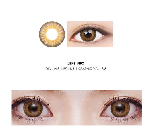 LensMe Cocktail Big Phat Brown | 1 Month - STLook