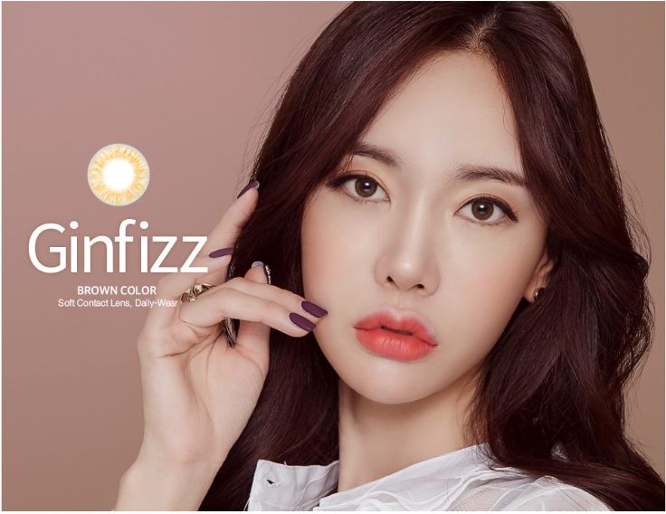 LensMe Cocktail Ginfizz Brown | 1 Month - STLook